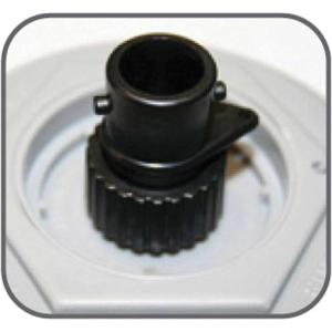 imageAdvanced Elemens  Inline Valve Adaptor with Pressure Gauge