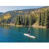 imageADVANCED ELEMENTS Fishbone EX Inflatable Stand Up Paddle Board ampamp Pump White 125quot