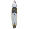 imageADVANCED ELEMENTS Fishbone EX Inflatable Stand Up Paddle Board ampamp Pump White 125quot