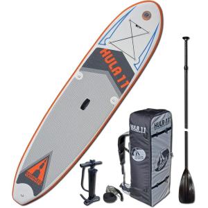 imageADVANCED ELEMENTS Elements Hula 11 Inflatable Stand Up Paddle Board ampamp Pump White
