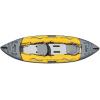 imageAdvanced Elements  Island Voyage 2 Inflatable Kayak  Recreational Convertible Kayak  for 1 or 2 Person  11 ft  YellowKayak Only
