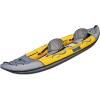 imageAdvanced Elements  Island Voyage 2 Inflatable Kayak  Recreational Convertible Kayak  for 1 or 2 Person  11 ft  YellowKayak with Pump